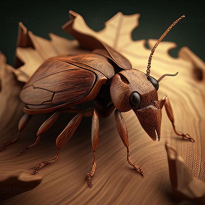 3D model Myrmica punctiventris (STL)